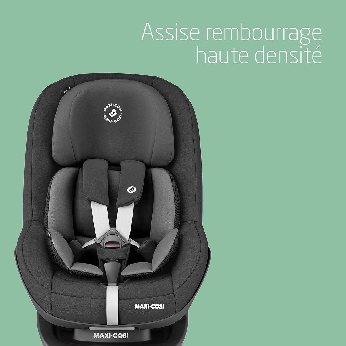 Maxi-Cosi Pearl Pro² i-Size, Siège Auto Groupe 1, ISOFIX, Installation Dos Route et Face Route, de 6 mois à 4 ans (67-105 cm), Authentic Black