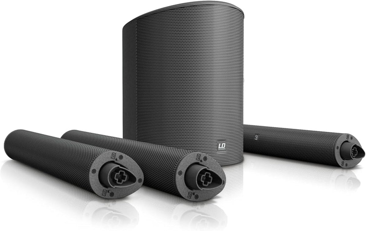 LD Systems MAUI 5 - Système sono colonne ultra-portable avec mixeur intégré et Bluetooth