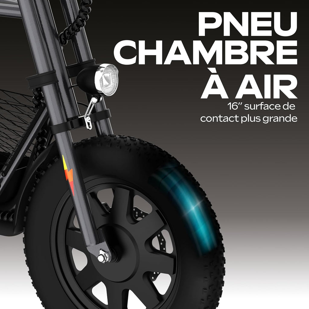 Draisienne électrique URBANGLIDE THUNDER 160 – 25 km/h, 30 km d'autonomie,