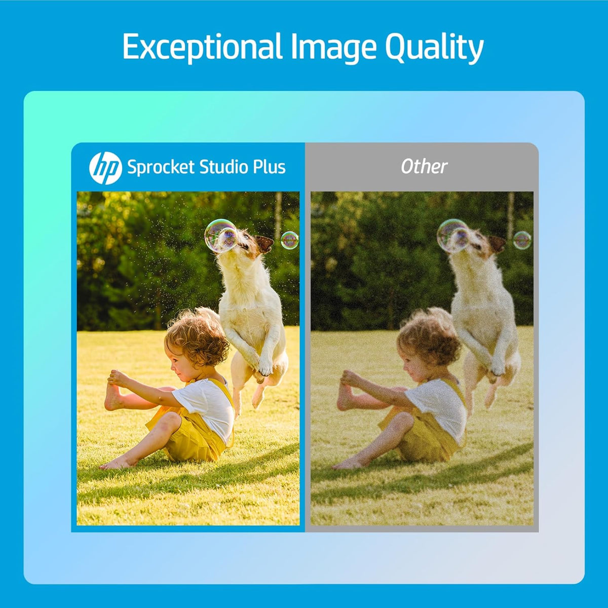 Sprocket Studio Plus 4x6 Imprimante Instantanée – Pack 118 Feuilles & Cartouche – Wi-FI