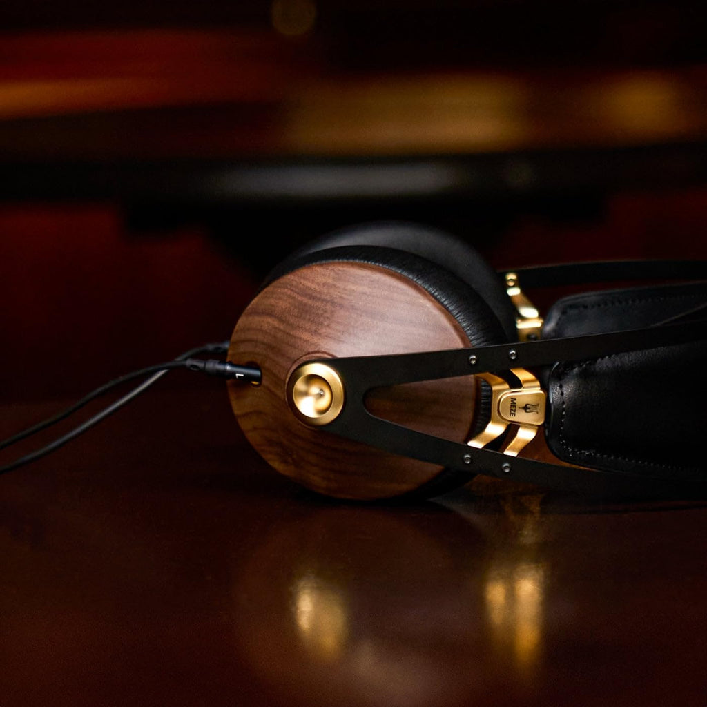 MEZE - 99 Classics - Casque fermé Audiophile - Noyer Massif - Finition Doré, Meze99Classics WalnutSilver, hohem Trage hohem (Noyer Doré)