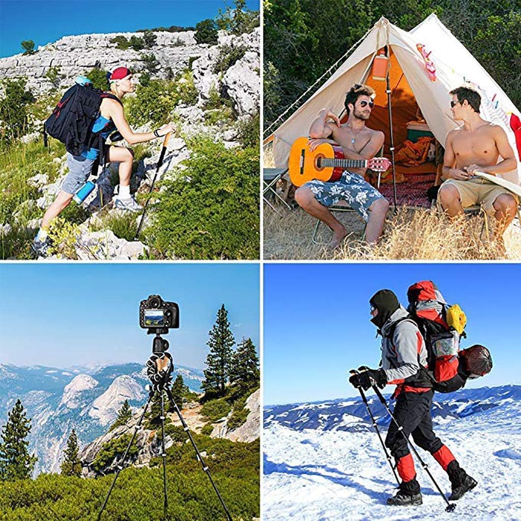 NATWEE Bâtons de randonnée Unisexes télescopiques légers et réglables pour l'extérieur, la randonnée, Le Camping en Montagne, la randonnée, la Marche, 2 pièces It's So Kind of You