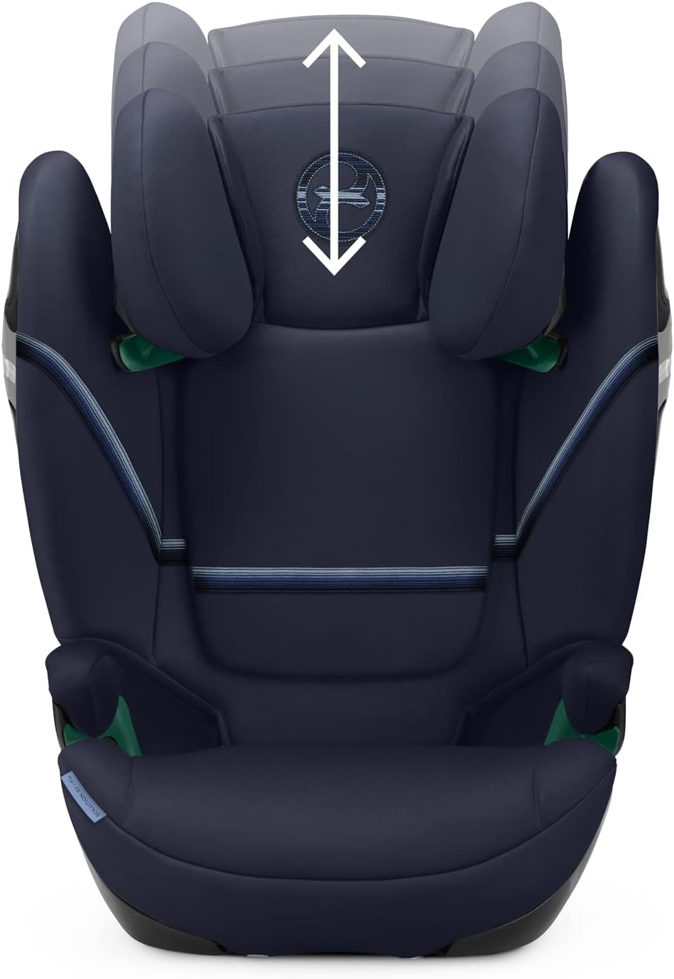 CYBEX Gold Siège Auto Solution S2 i-Fix, Pour les Voitures Avec et Sans ISOFIX, 100 - 150 cm, De 3 à 12 ans Environ (15 - 50 Kg), Ocean Blue