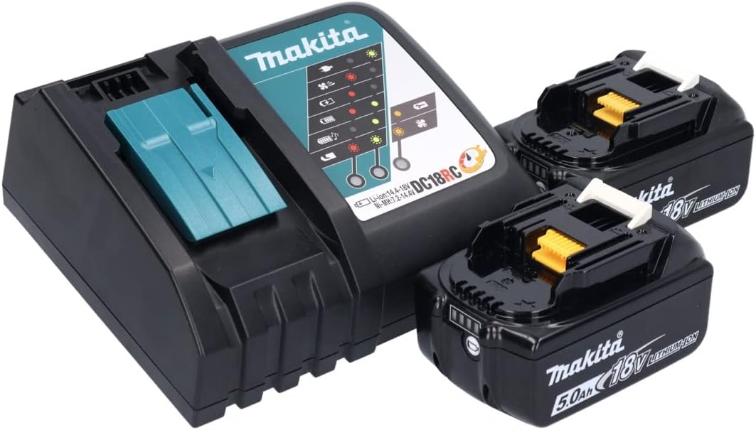 Combopack 2 outils 18V LXT perceuse DDF485 + visseuse à choc DTD153 (2x5,0 Ah) - DLX2289TJ