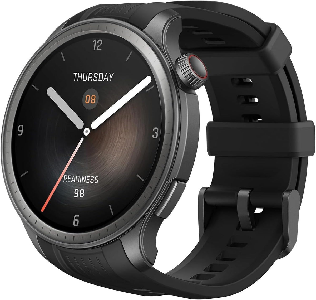 Amazfit Balance 46mm Montre Intelligente, Paiement Sans Contact NFC, de Fitness AI, Autonomie de 14 Jours, Surveillance du Sommeil et de la Santé, GPS, 150 Modes Sportifs pour Android et iPhone