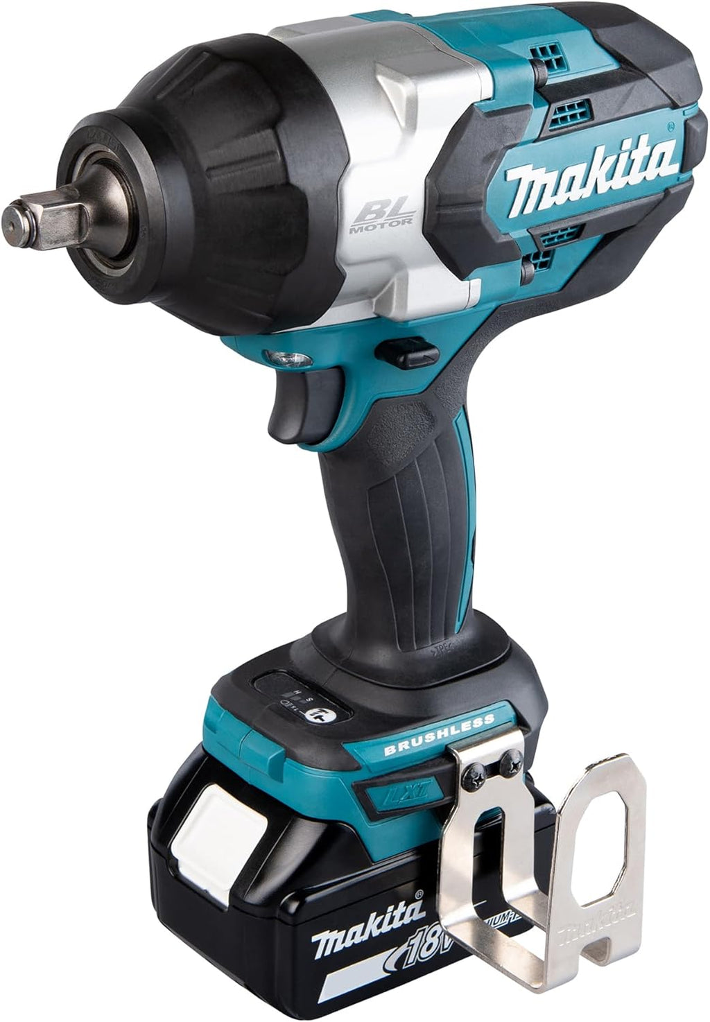 Boulonneuse à Chocs Brushless 1000Nm + 2 batteries 18V 5Ah Li-Ion + Coffret Makpac