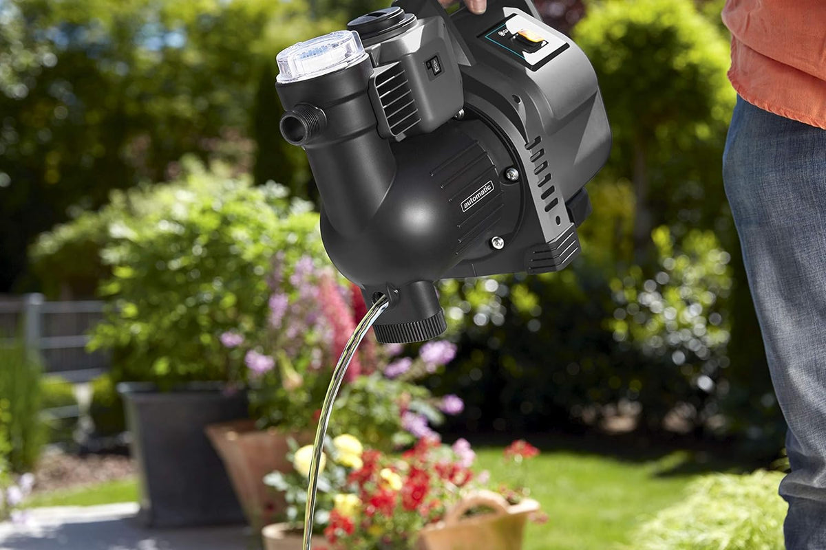 Gardena Pompe hydrophore Classic "3500/4E", Bleu/Noir/Gris, 35 x 20 x 19 cm