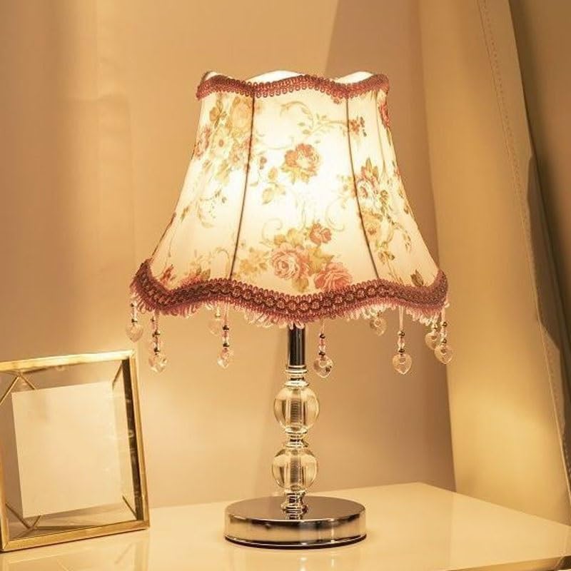 ruyi-1986 Lampes de table Lampe de bureau, chambre à coucher, chevet, décoration créative et simple, cadeau, veilleuse en cristal