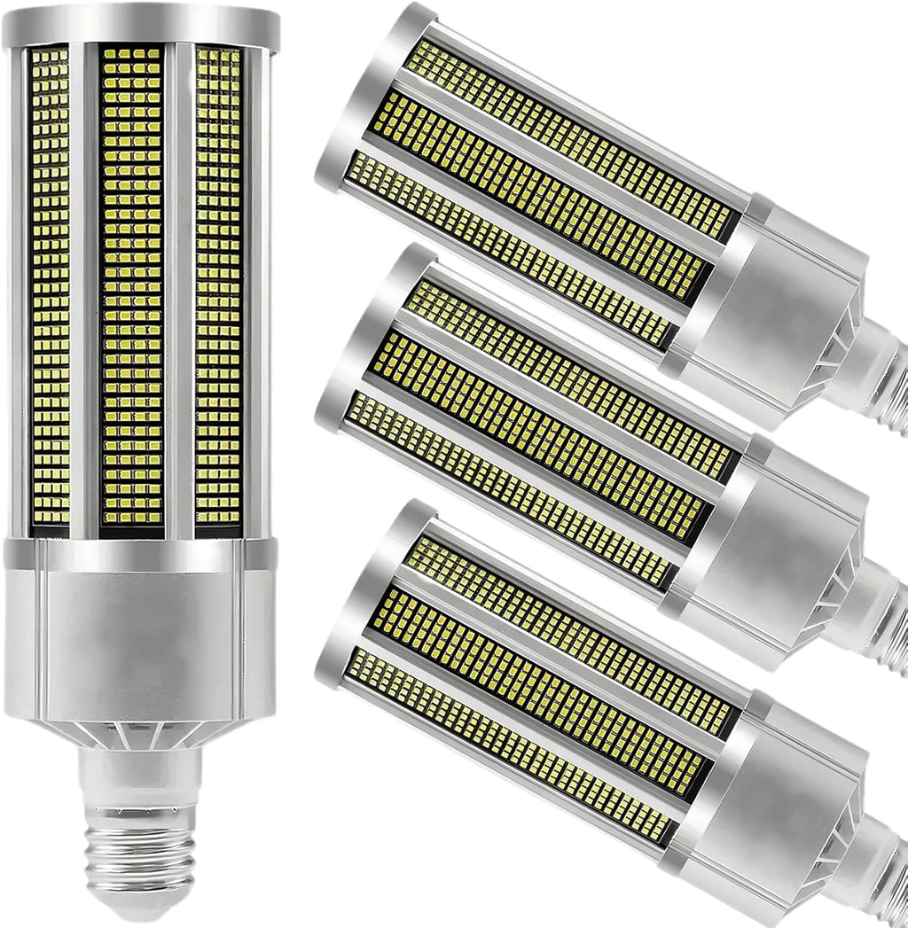 ZFFOZZ Ampoule LED 24000 Lumens, Culot E39 E40, 240W, Lumière du Jour 5000K, Équivalent 1000 Watts, Super Lumineuse.(Cool White,E40-200W)