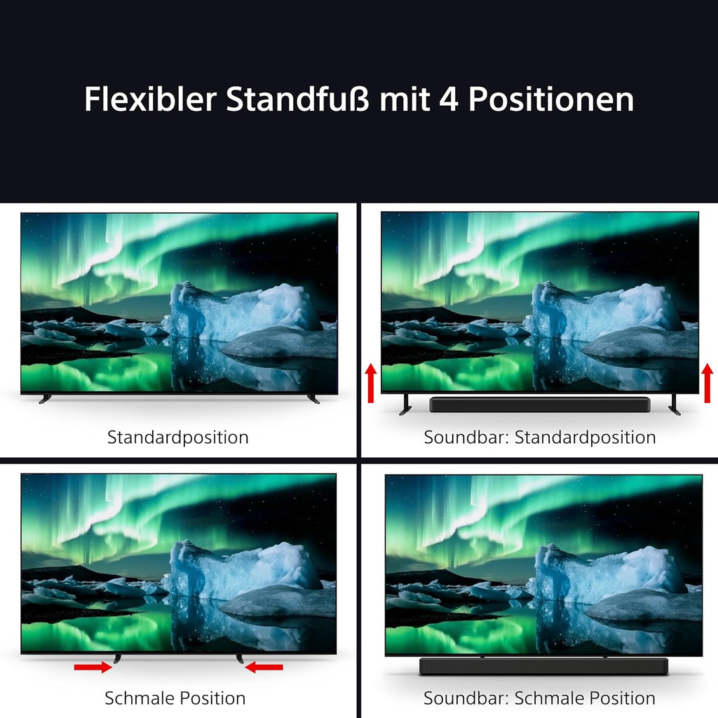 BRAVIA 8 OLED 65 Pouces 4K HDR Google Smart TV |Fonctions Gaming PlayStation 5, IMAX Enhanced, Dolby Vision Atmos, Chromecast, Apple AirPlay, 120Hz 65XR80