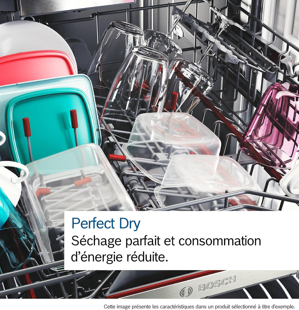 Bosch SMS6ZCI11F, Série 6, Lave-vaisselle 60cm, Pose-libre, Acier brossé anti-traces
