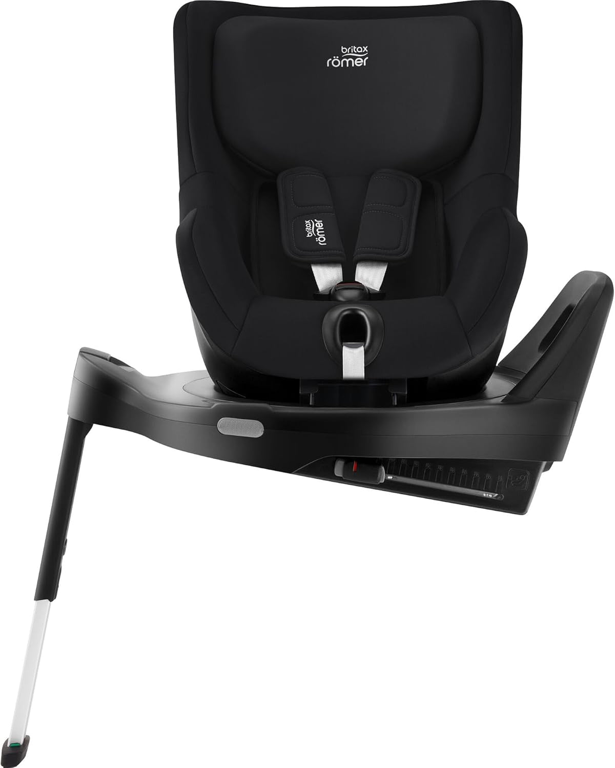 BRITAX RÖMER Siège Auto DUALFIX 2 Z-LINE i-SIZE, Pivotant à 360°, enfant de 61 à 105 cm (Groupe 0+/1) de 3 mois à 4 ans, Space Black