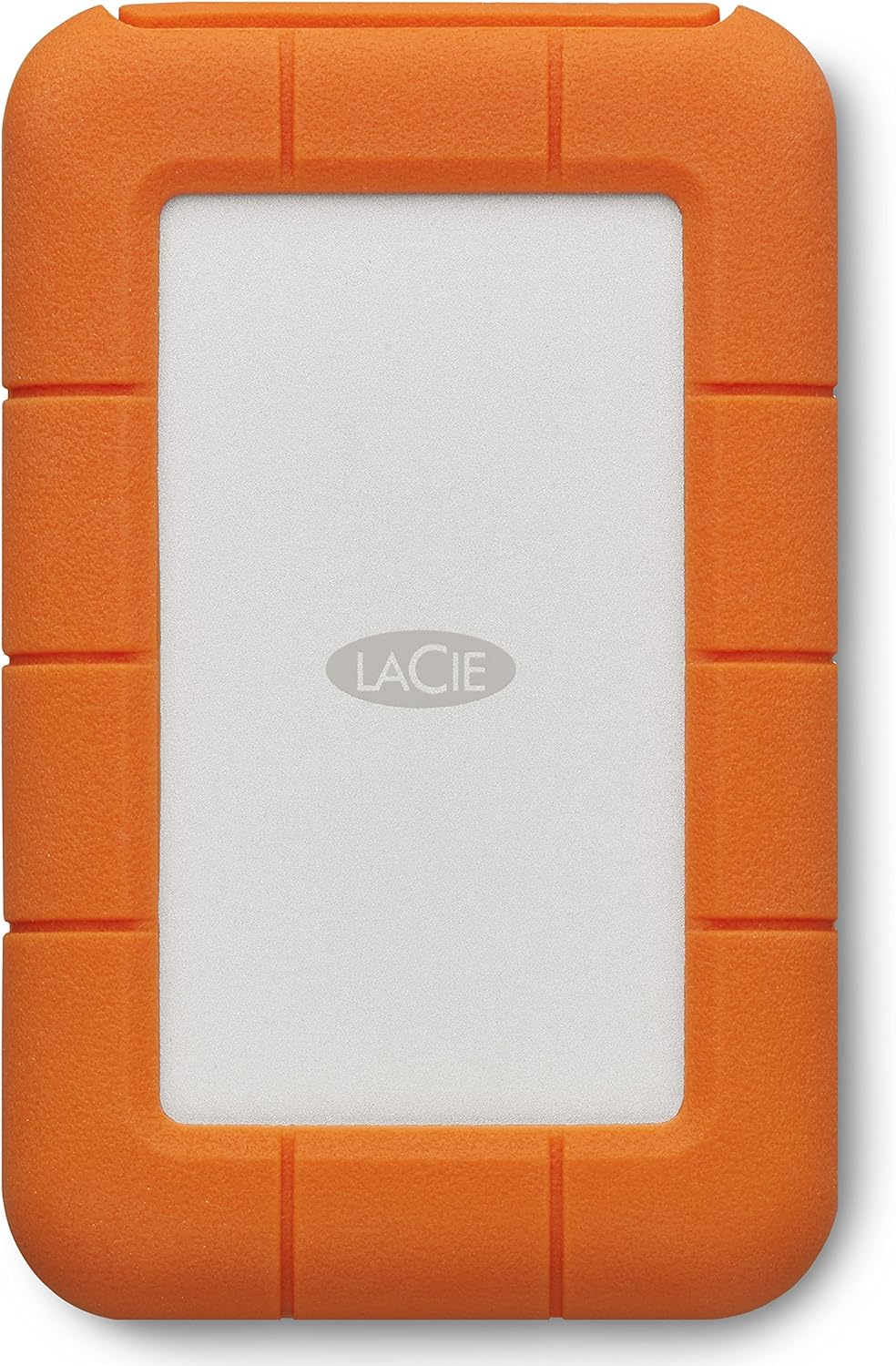 LaCie Rugged USB-C 4To, Disque Dur Externe Portable HDD, PC Mac iPad & iPhone, Data Rescue Service (STFR4000800)