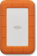 LaCie Rugged USB-C 4To, Disque Dur Externe Portable HDD, PC Mac iPad & iPhone, Data Rescue Service (STFR4000800)
