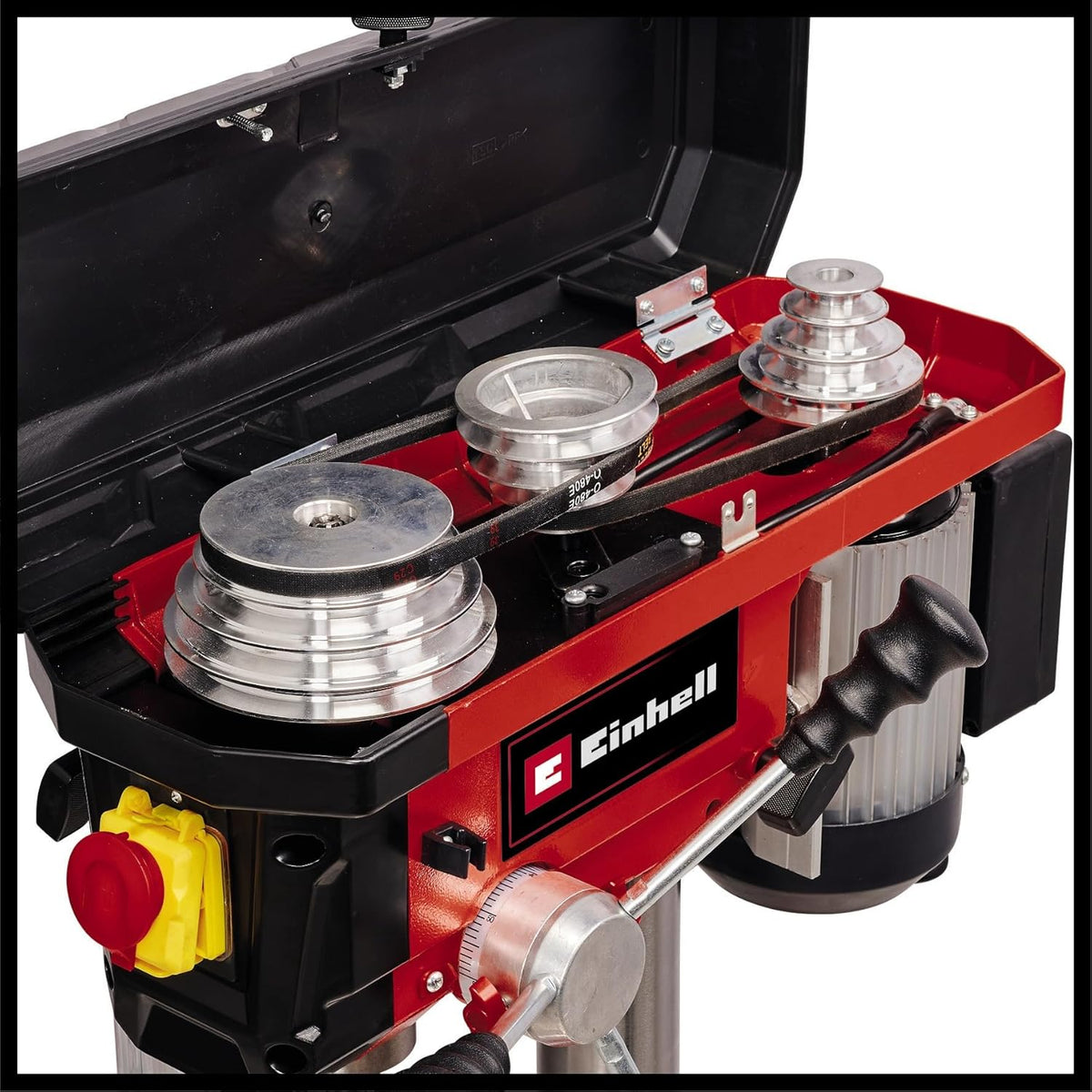 Einhell perceuse à colonne TC-BD 630/1 (630 W, profondeur de perçage max. 60 mm, butée de profondeur réglable, diamètre de foret max. 16 mm)