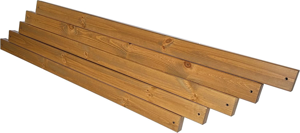 Primario Grande Banc de Jardin Extérieur en Bois - Capacité de Charge 350kg - Banquette pour Parc Grande-BO Chêne Clair, 150cm - Longueur du Siège