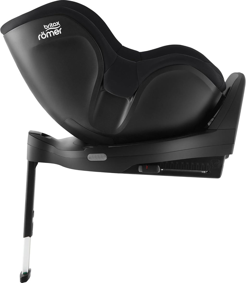BRITAX RÖMER Siège Auto DUALFIX 2 Z-LINE i-SIZE, Pivotant à 360°, enfant de 61 à 105 cm (Groupe 0+/1) de 3 mois à 4 ans, Space Black