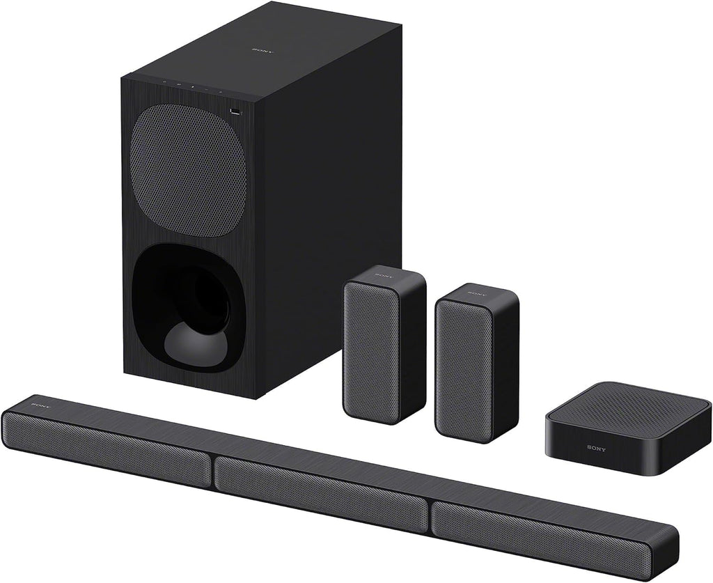 HT-S40R - Barre de Son 5.1ch Home Cinéma avec Enceintes Satellites sans Fil, Noir