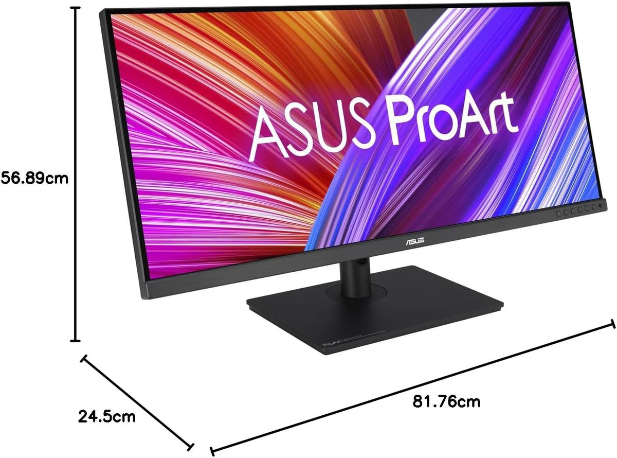 ProArt PA348CGV - Ecran PC 34'' UWQHD - Dalle IPS - 120Hz - 2 ms - 3440x1440-300cd/m² - Display Port, 2X HDMI, 1xUSB-C 90W & 4X USB-A - 98% DCI-P3 - Delta E