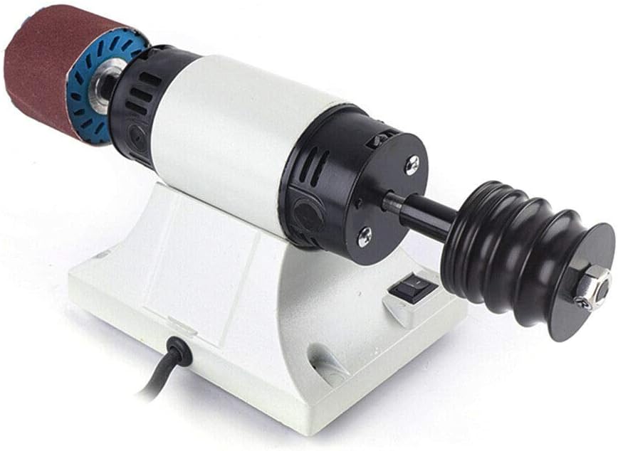 Polisseuse électrique pour cuir - 350 W - Machine Burnisher - 8000 tr/min - Pour cuir - Polisseuse - Pour métal, plastique, caoutchouc