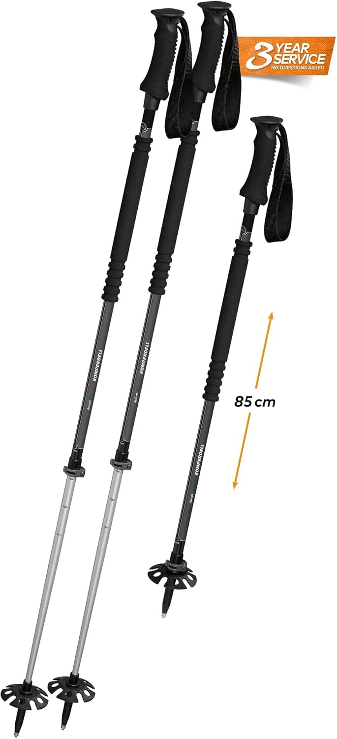 KOMPERDELL PEAKMASTER PRO T30 Raquette à neige pour randonnée randonnée Bâtons télescopiques T2