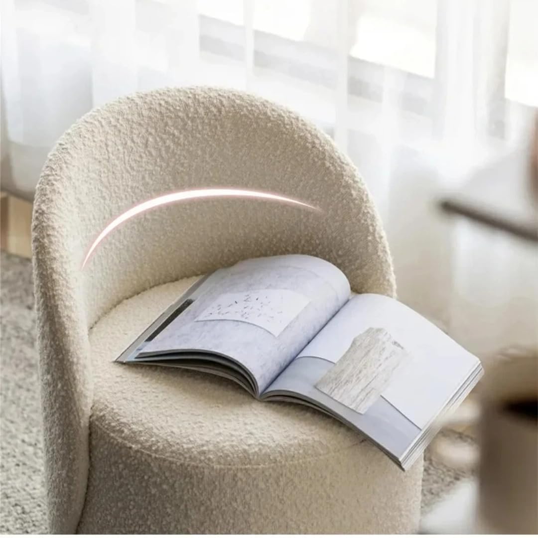 Tabouret de maquillage nordique de luxe – Élégant fauteuil de coiffeuse en cachemire pour chambre à coucher, meuble, décoration d'intérieur, siège de maquillage confortable