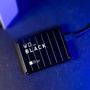 WD_BLACK P10 4 To Disque dur Externe Portable, Robuste et haute performance, Fonctionne avec PC et Console, Stocker jusqu'à 150 jeux, Noir