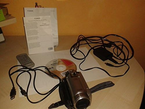 Canon FS100 Caméscope numérique SD mémoire flash : compatibilité SD/SDHC zoom puissant 45x