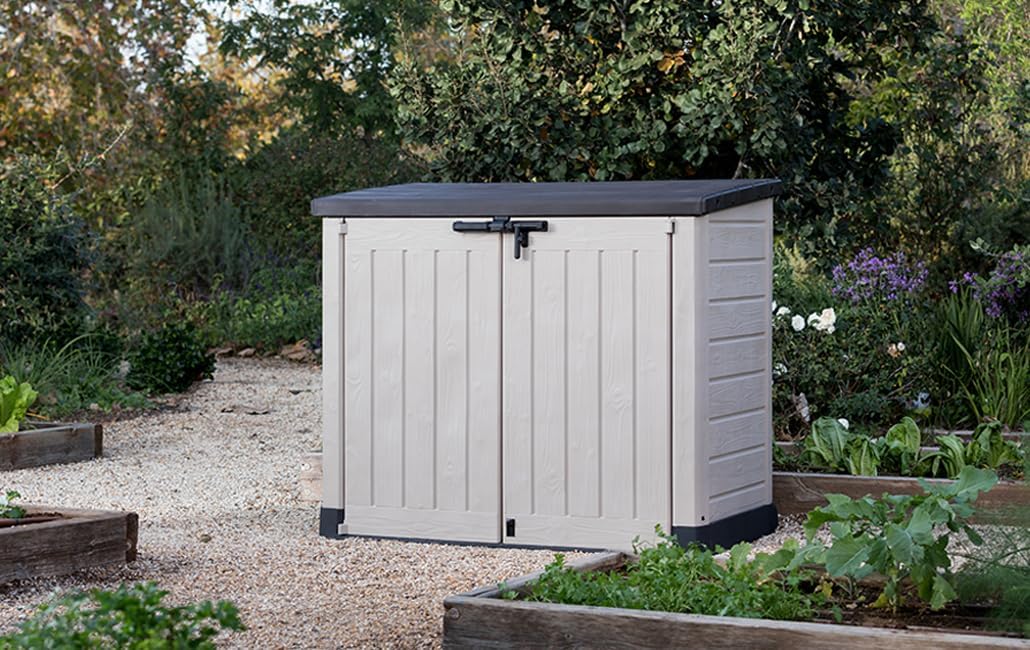 KETER Abri horizontal range poubelle SIO MAX - 1200 litres