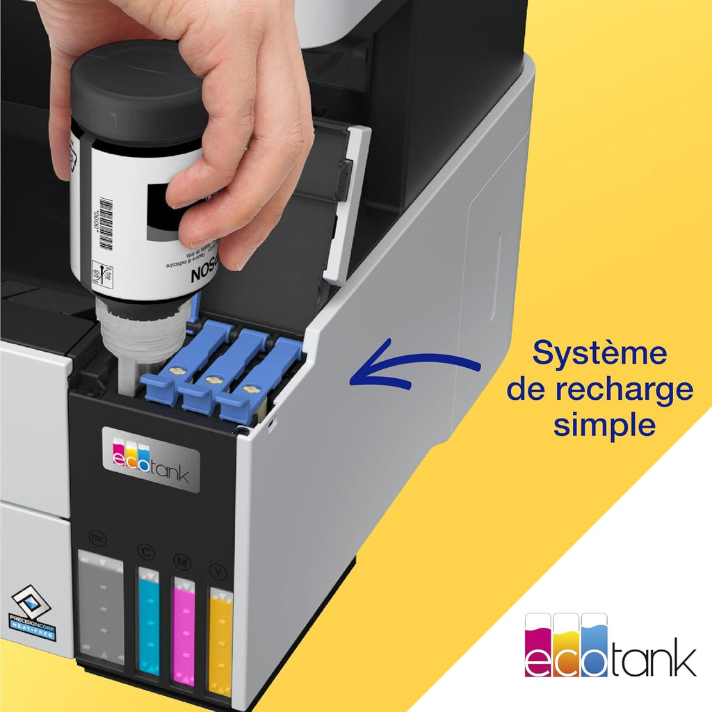 Imprimante multifonction A4 EcoTank ET-5150 avec réservoir d’encre et Wi-Fi
