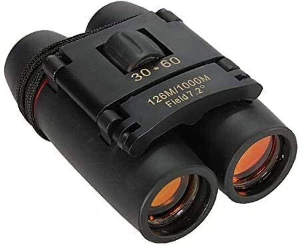 Télescope Jumelles Haute Puissance 30x60 Jour et Nuit Camping Voyage Vision Longue-Vue 126m / 1000m Jumelles Pliantes Optiques Télescope intérieur/extérieur