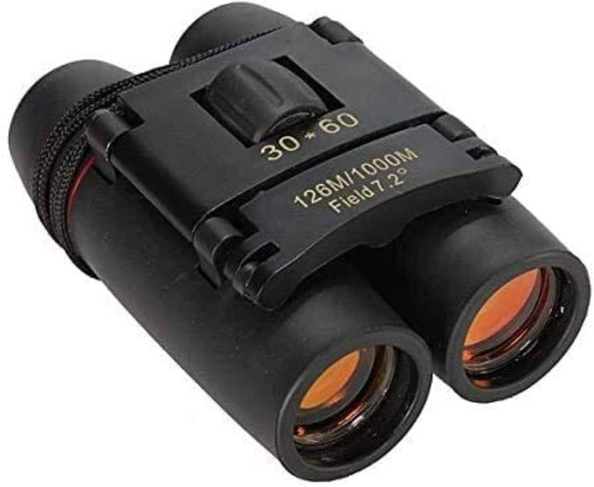 Télescope Jumelles Haute Puissance 30x60 Jour et Nuit Camping Voyage Vision Longue-Vue 126m / 1000m Jumelles Pliantes Optiques Télescope intérieur/extérieur