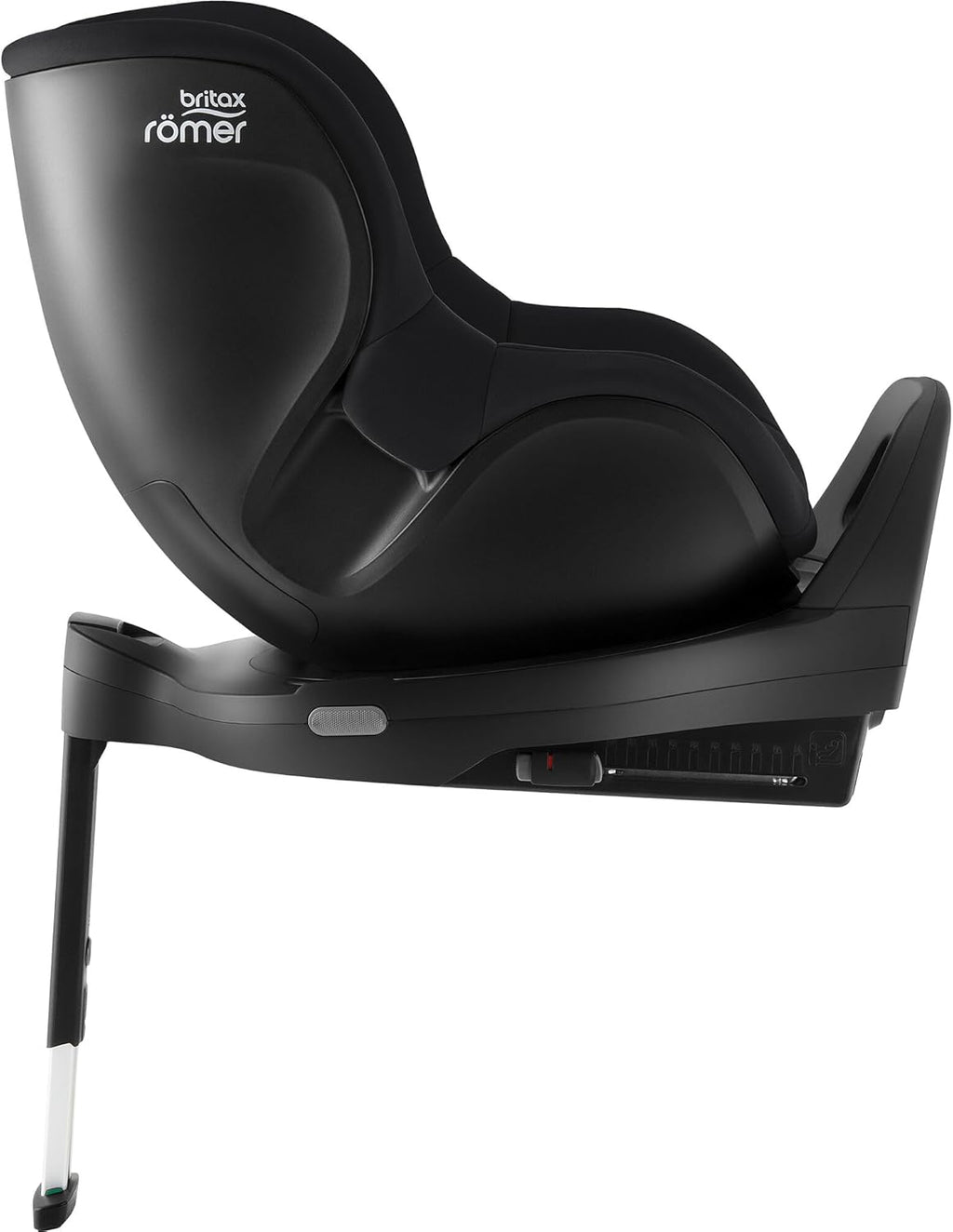 BRITAX RÖMER Siège Auto DUALFIX 2 Z-LINE i-SIZE, Pivotant à 360°, enfant de 61 à 105 cm (Groupe 0+/1) de 3 mois à 4 ans, Space Black