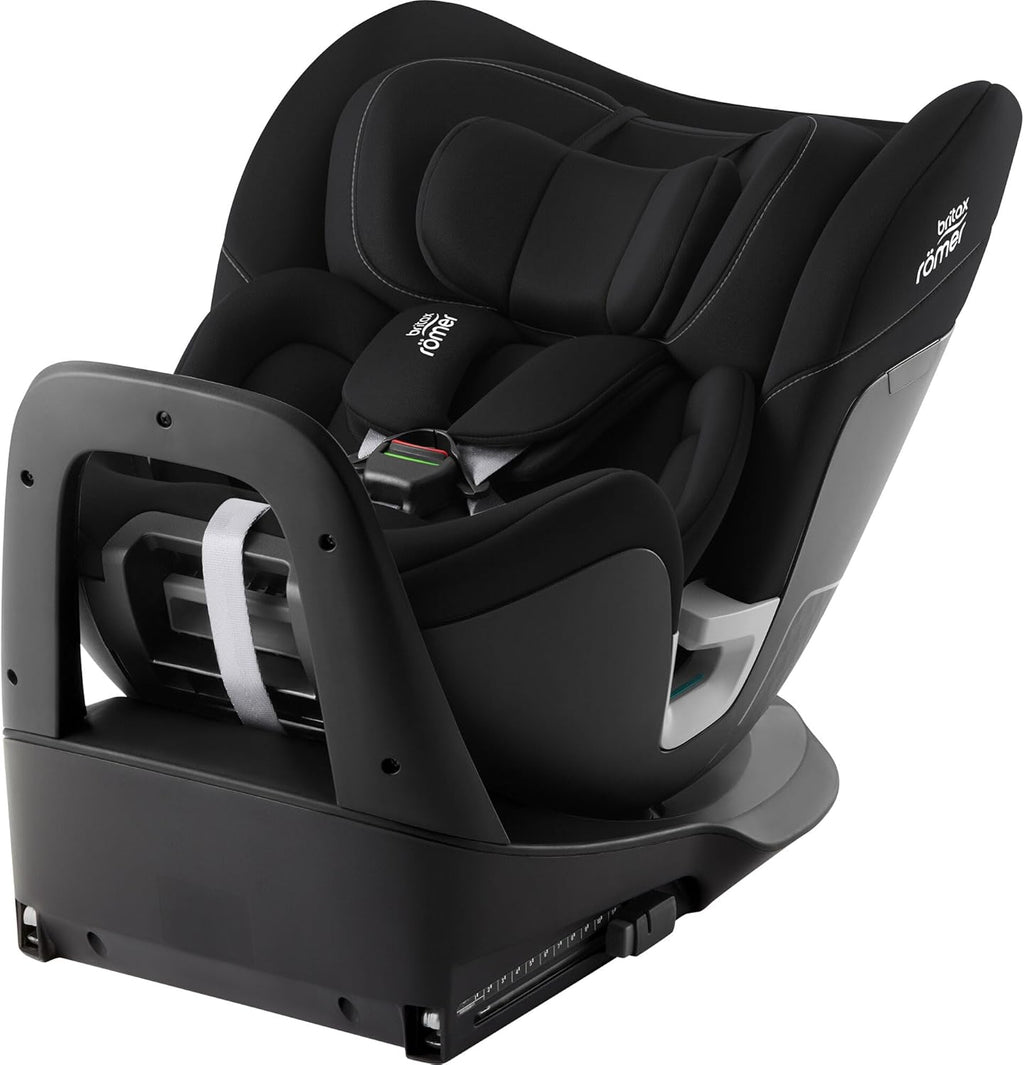 BRITAX RÖMER siège auto Britax Römer RIDER, pour les enfants de 40 à 125 cm (i-Size) avec ISOFIX et jambe de force, naissance - 7 ans, Space Black