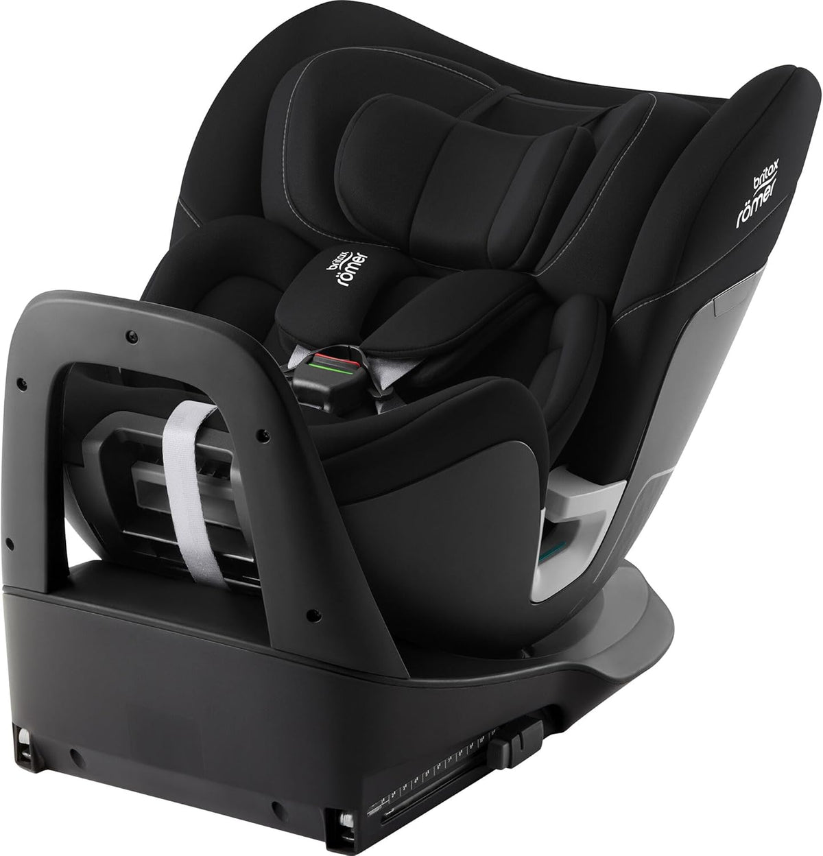 BRITAX RÖMER siège auto Britax Römer RIDER, pour les enfants de 40 à 125 cm (i-Size) avec ISOFIX et jambe de force, naissance - 7 ans, Space Black