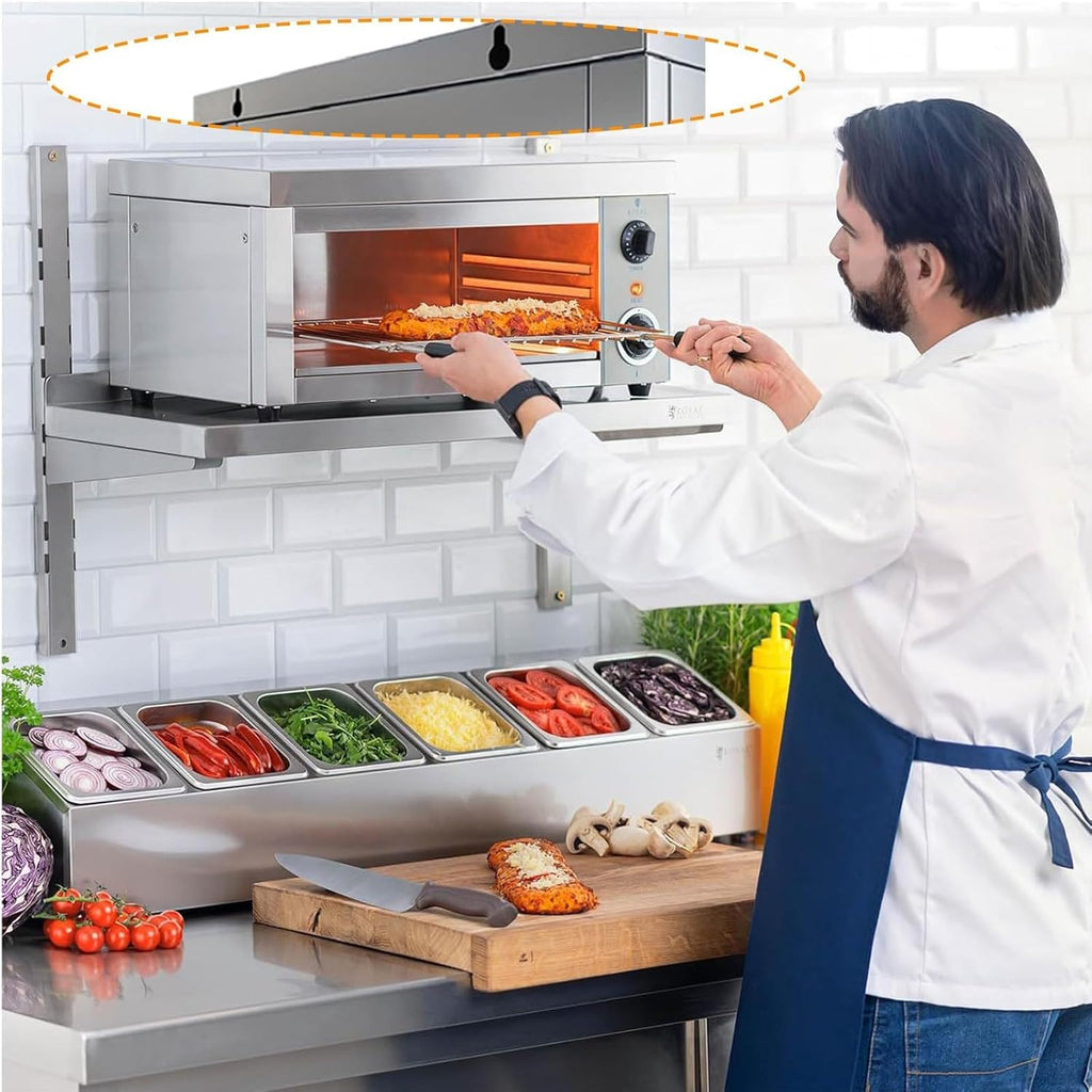 Grill Électrique À 4 Niveaux Réglables, 2000W - Capacité 30L, Thermostat 50-300C, Fonction Plancha, Cuisson Sans Fumée, Idéal Famille Raclette, Légumes, Viandes