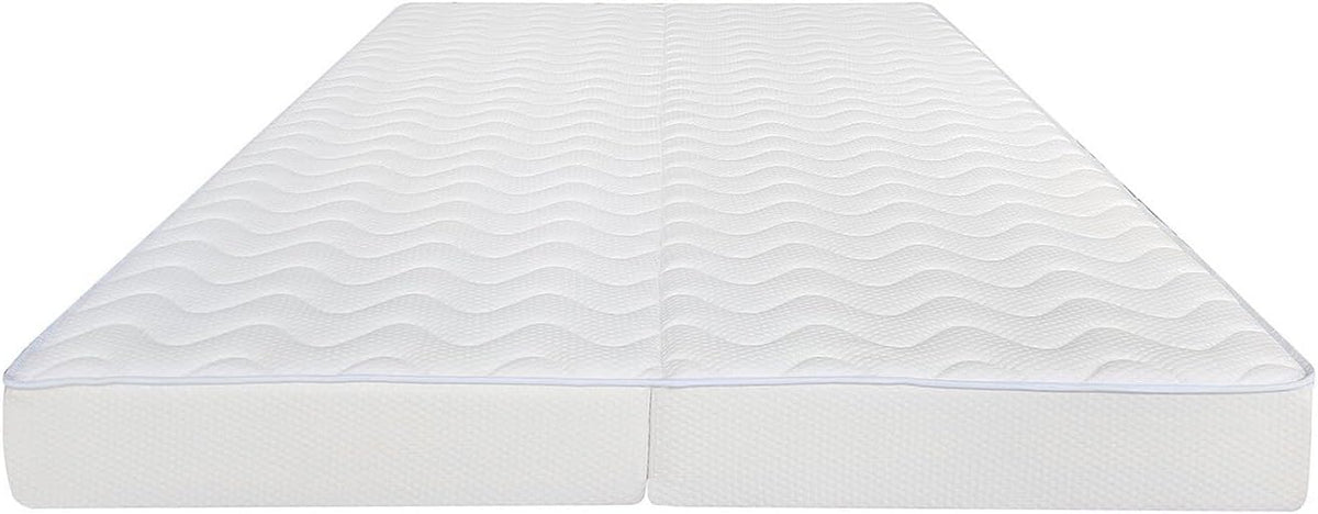 Vente-unique - Matelas clic-clac 130×190 cm ROOMIE de YSMÉE – Grand Confort épaisseur 16 cm, Mousse Haute qualité pour Soutien équilibré, idéal canapé-lit et Couchage Quotidien, Fabrication Robuste