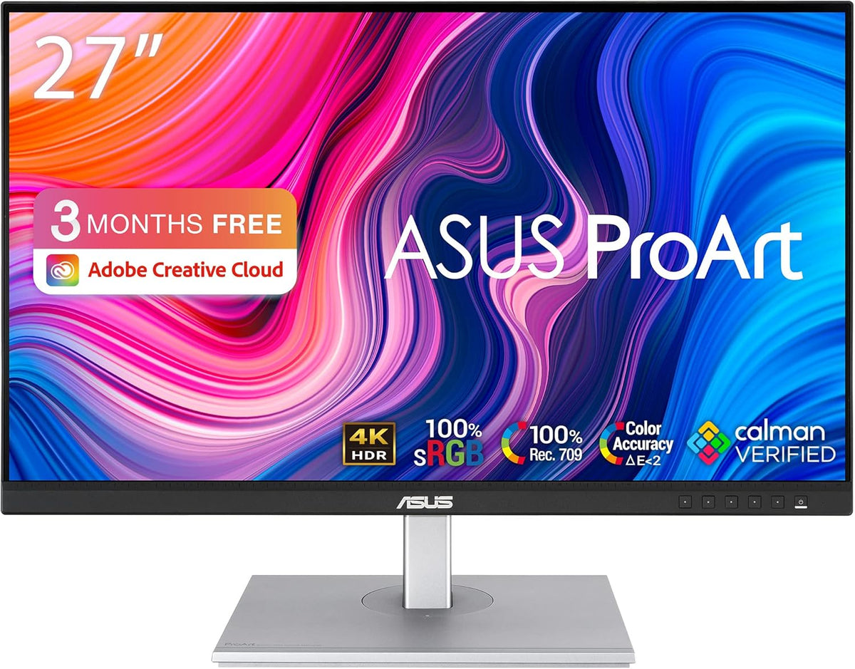 PA279CV, Noir / Aluminium brossé, 27" 4K USB-C
