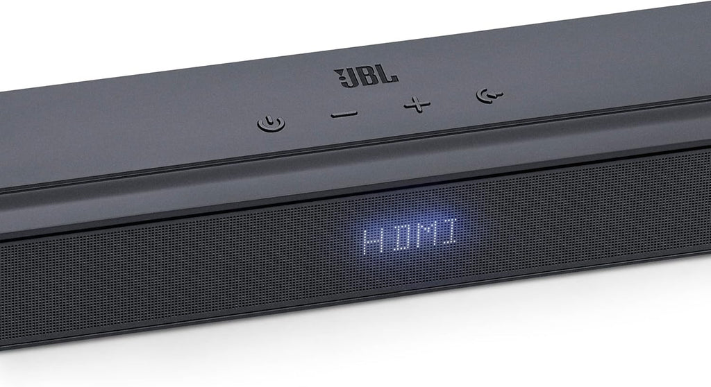 SoundBar 2.1 Deep Bass MK2, Barre de Son pour Télévision pour Système Audio de Divertissement, Design Compact avec Surround Sound, Noir