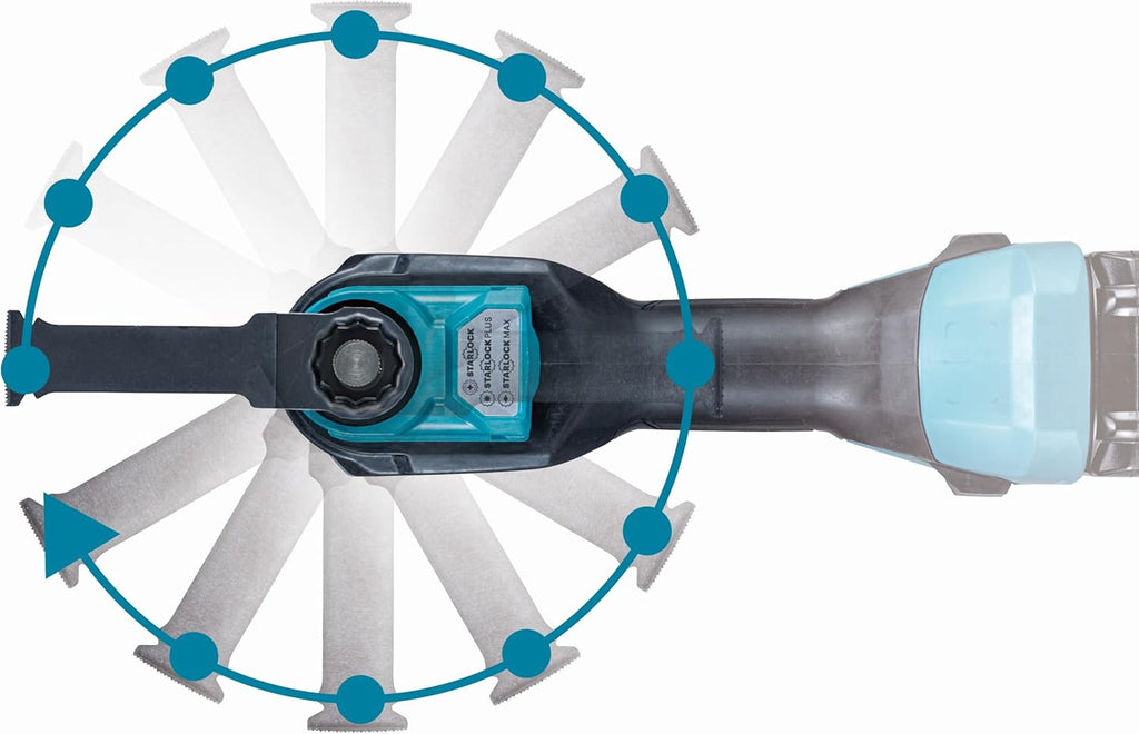 TM001GZ Outil multifonction sans fil brushless, sans batterie, sans chargeur 40 V Nombre d’accus fournis 0