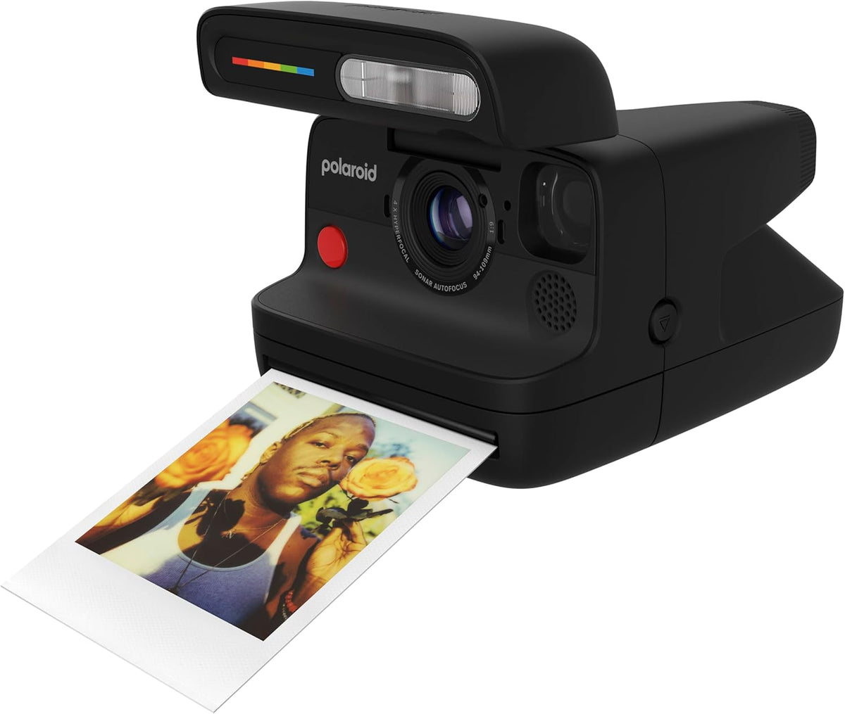 Polaroid Flip - Pack Appareil Photo instantané Noir + Film Couleur 16 Photos
