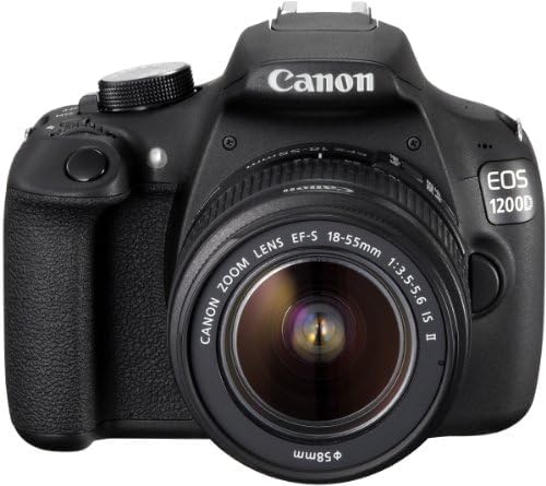 Canon EOS 1200 D, appareil photo reflex numérique avec objectif EF-S 18–55 mm f/3. 5–5.6 III objectif
