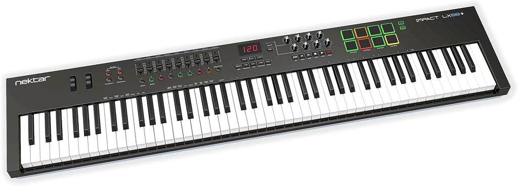Nektar Impact LX88+ Contrôleur de clavier MIDI USB avec intégration DAW