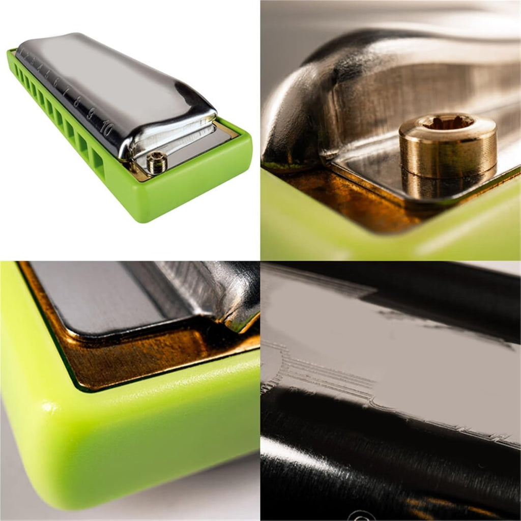 Beginner Harmonica Harmonica Électronique 10 Trous En Sol Pour Adultes Débutants(C)