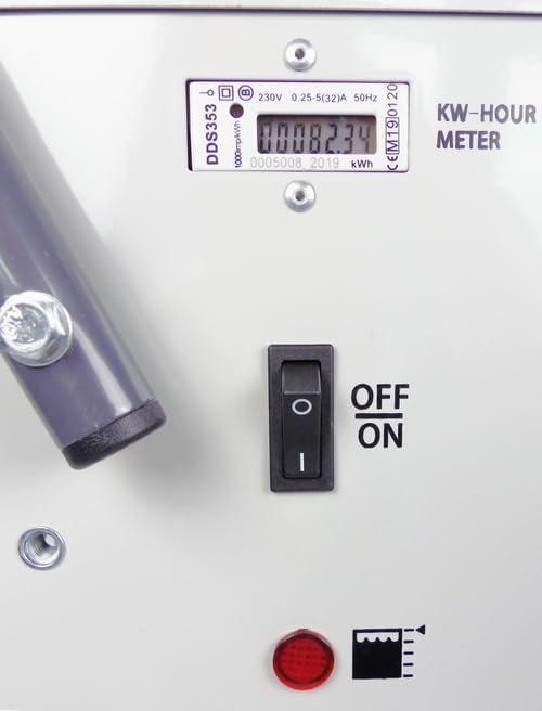 Aktobis Déshumidificateur professionnel WDH-35B en métal avec une capacité de déshumidification jusqu'à 35 litres/jour !