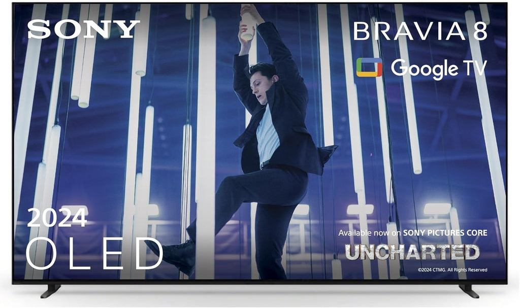 BRAVIA 8 OLED 65 Pouces 4K HDR Google Smart TV |Fonctions Gaming PlayStation 5, IMAX Enhanced, Dolby Vision Atmos, Chromecast, Apple AirPlay, 120Hz 65XR80