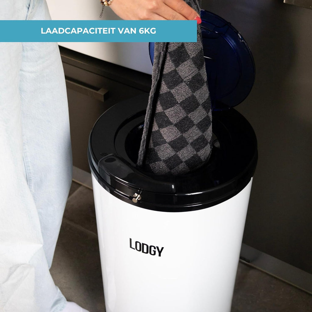 Lodgy - Centrifugeuse - Essoreuse à sec - Centrifugeuse à linge - Mini Sèche-linge - AAA+