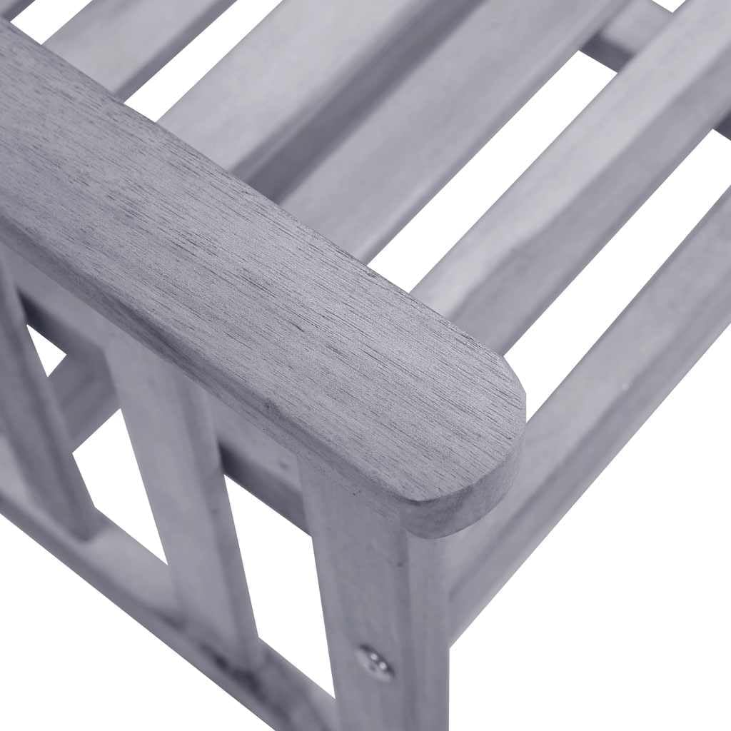 Générique Chaises de Jardin avec Table à thé et Coussins Acacia Solide,Salons de Jardin,3061311