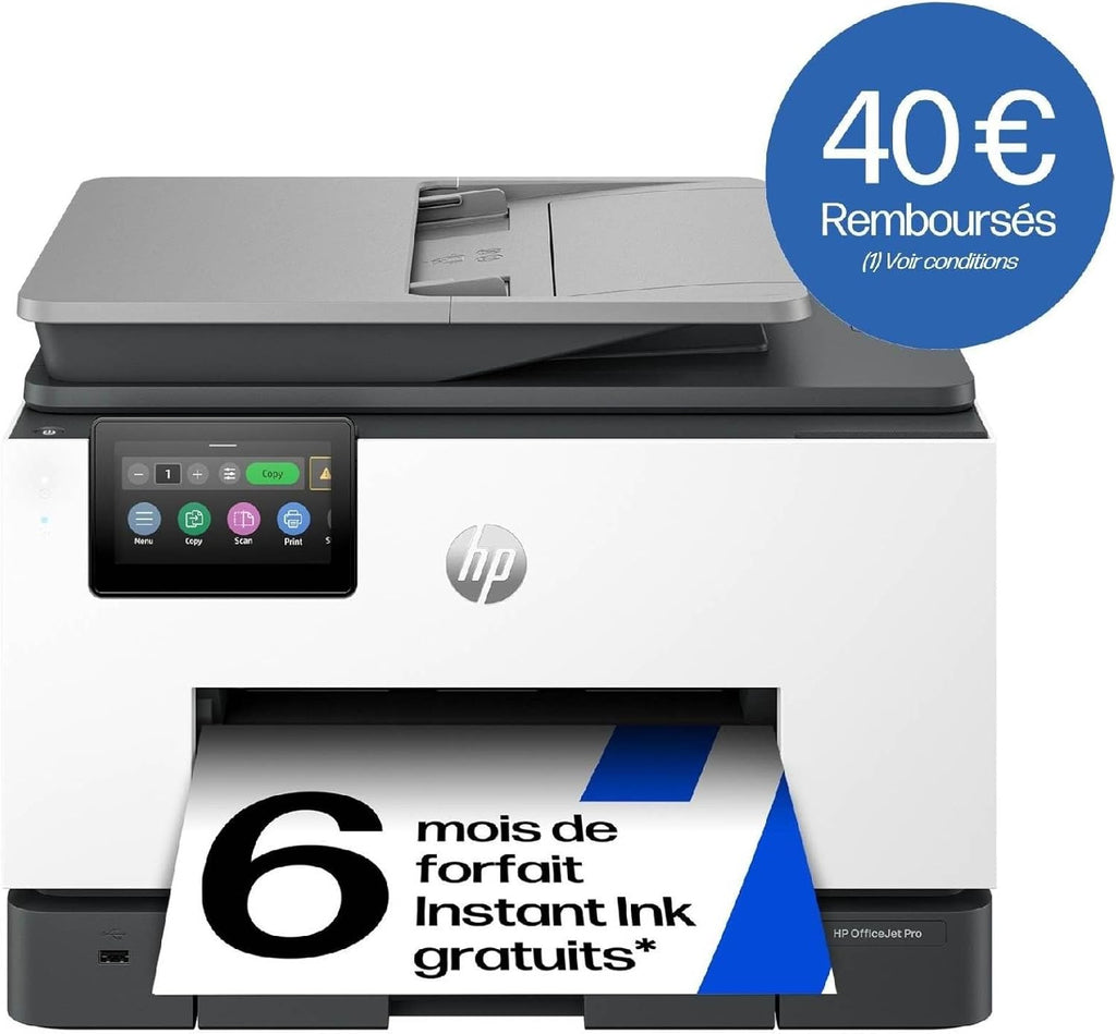 Imprimante OfficeJet Pro 9135e Tout-en-Un Couleur Recto Verso, 6 Mois Instant Ink Inclus avec