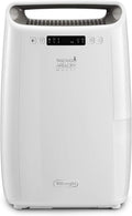 De'Longhi Tasciugo AriaDry Multi Déshumidificateur DEXD214RF, Déshumidificateur Portable avec Filtration à 3 Actions, Fonction Séchage, Déshumidification 14L/Jour, R290, Réservoir Amovible, Blanc